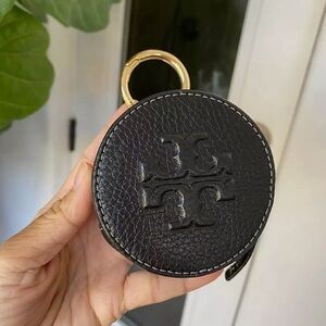 NWT 150410 Tory Burch thea coin pouch Black